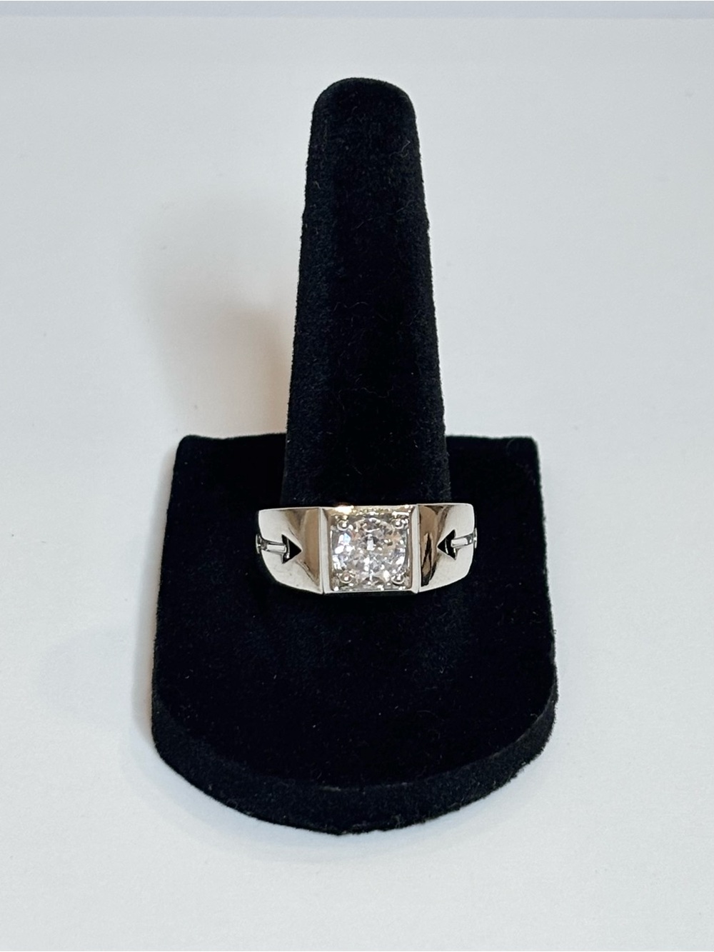 Silver signet ring